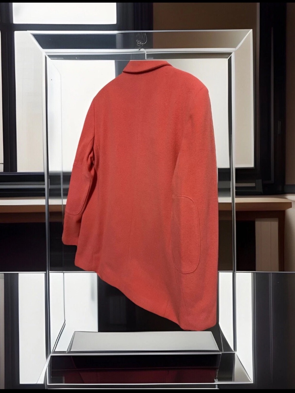 NWT Vintage HB II by Harve Benard Coral Cashmere Wool Blazer 12 Italy Fabric - Picture 8 of 16